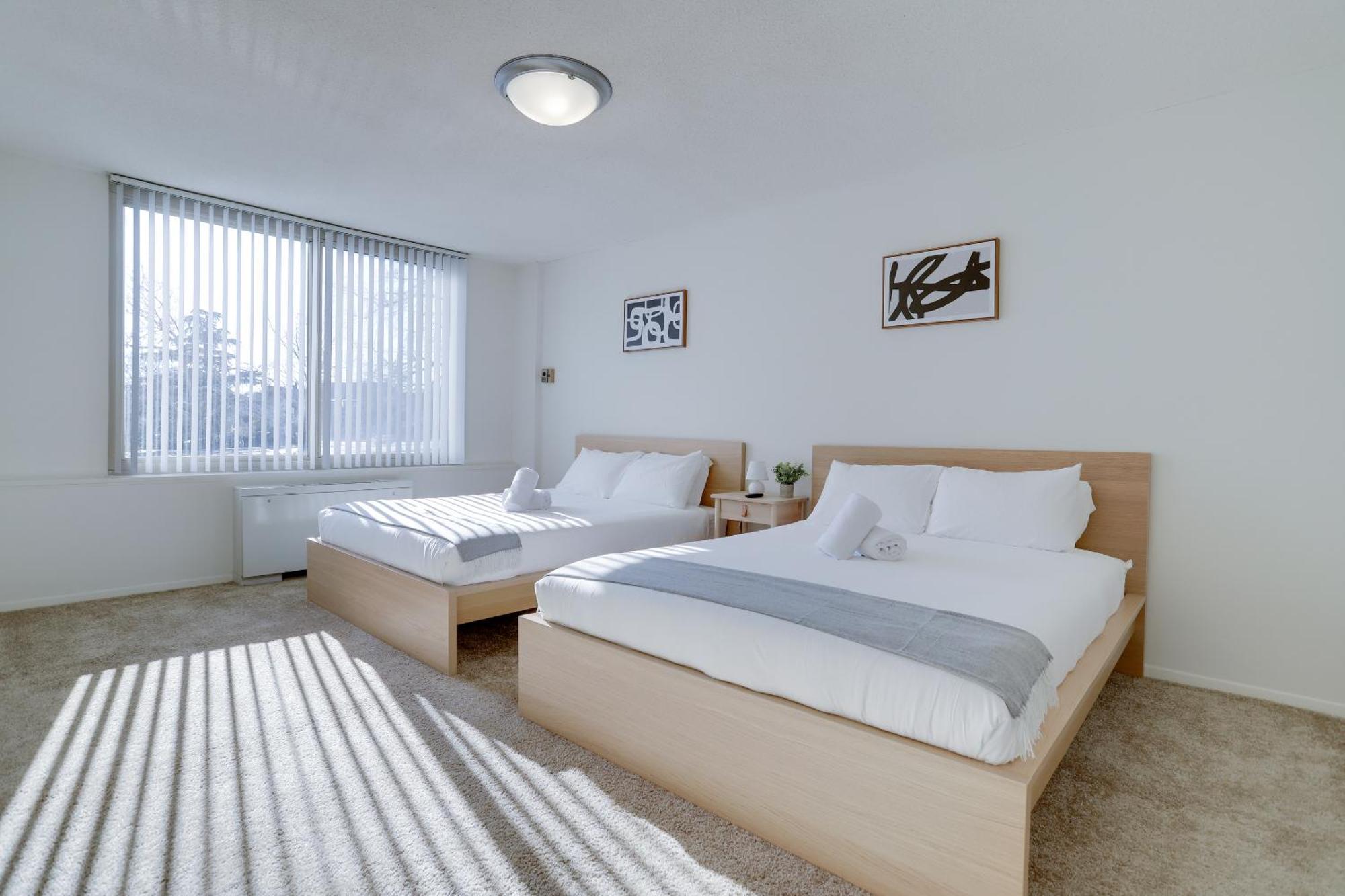 Spacious 2 Bedrooms Apt @Crystal City With Gym Arlington Exteriér fotografie
